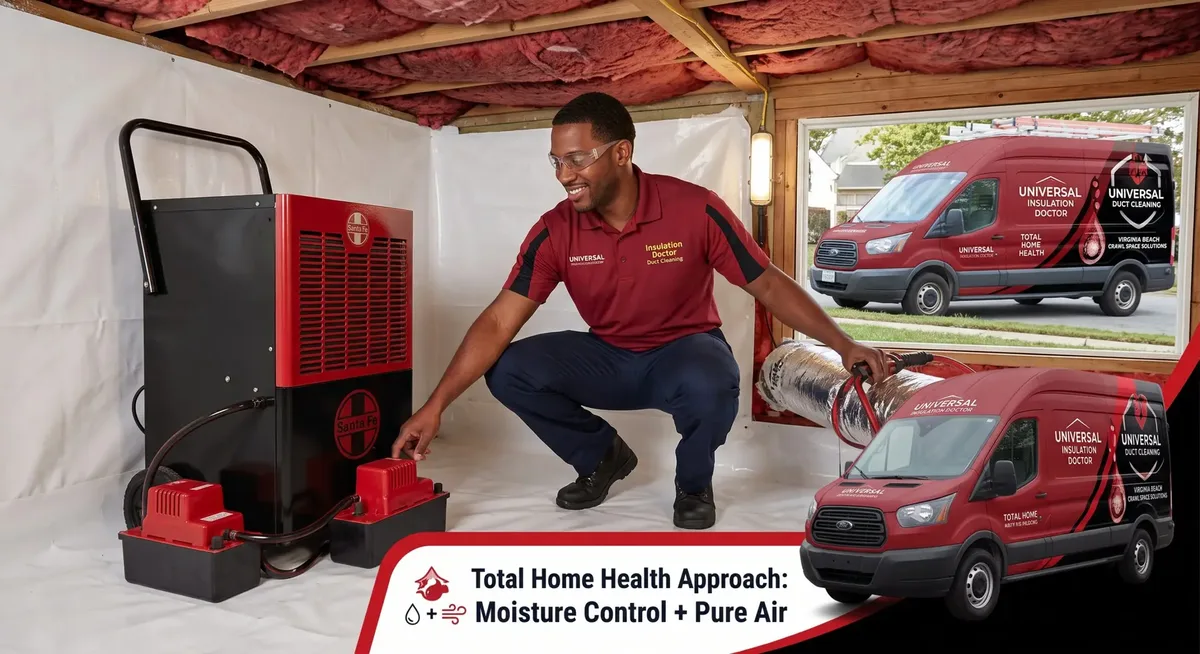 How Much Does a Crawl Space Dehumidifier Package Cost in Virginia Beach?