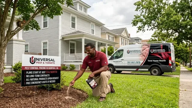 Pest Control Pricing in Norfolk, Virginia