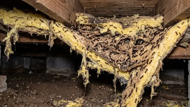 The Hidden Colony: Why Ants Nest Behind Crawl Space Insulation in 23454 and 23455