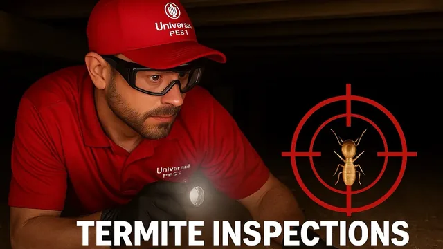 What Actually Happens During a Universal Termite Inspection? 🔍🏠