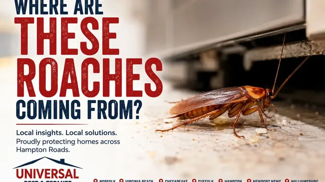 Where Are These Roaches Coming From?