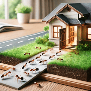 What happens if you divide the ant colony?
