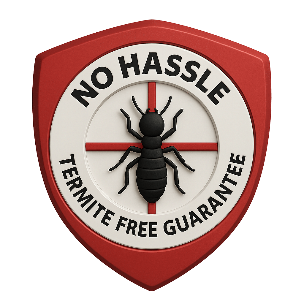Termite Free Guarantee Badge Termite Free Guarantee Badge